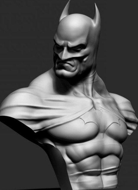 Batman Bust 3D Model