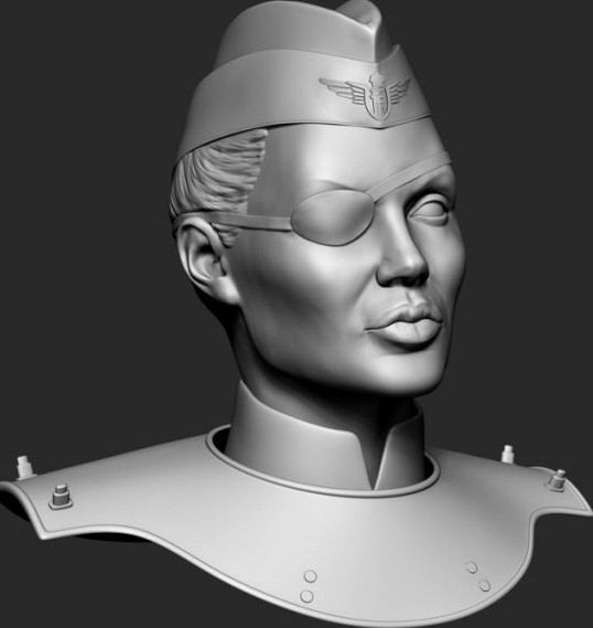 Capt Franky Cook 3D Model