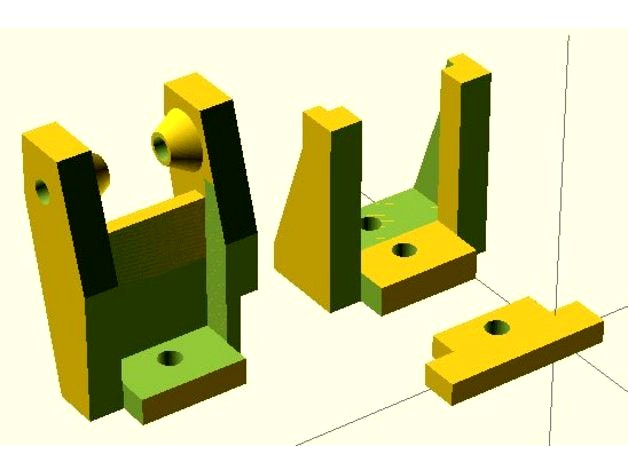 Y belt tensioner for FLSUN cube by GregLen