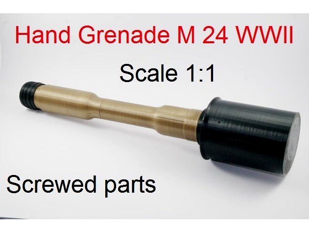 Stielhandgranate 24    WWII by Tyros87