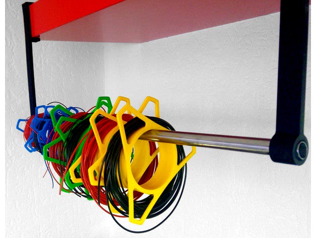Wire spool organizer by nagilum