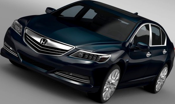 Honda Legend Hybrid 2015 3D Model