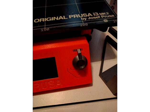 Prusa Scroll Knob by Phoenix_Mk4