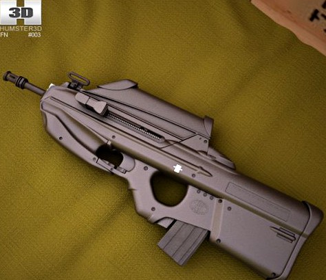 FN F2000 3D Model