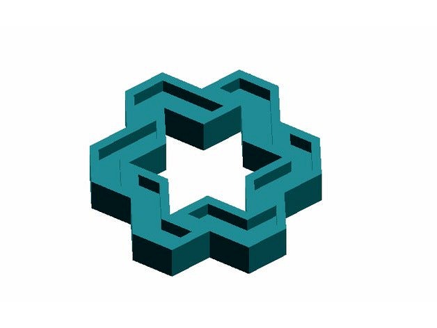 Hexagonal tile by kitwallace