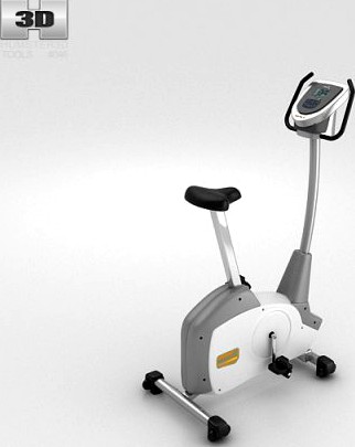 Exercise Bike 3D Model