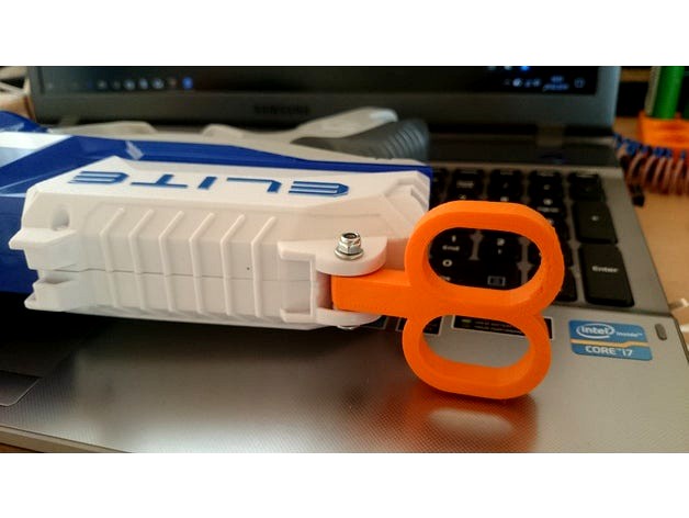 Nerf Distruptor Slide Handle by fsevik