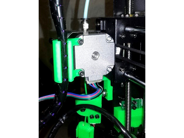 Anycubic i3 Mega Z- Cable Holder, by Nurben