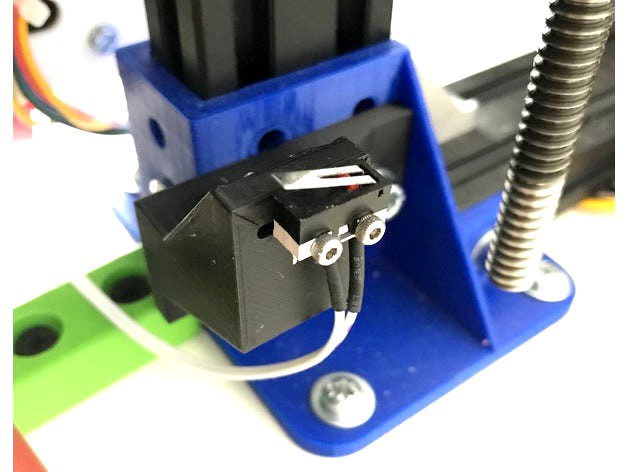 Z-Endstop for Dual Z-Axis with Oldham Coupler by Flinke-Flasche