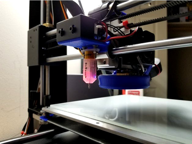 Wanhao I3 Plus / MP BLTouch Bracket by xKoldx