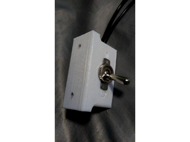 Toggle switch holder by BracyDesigns