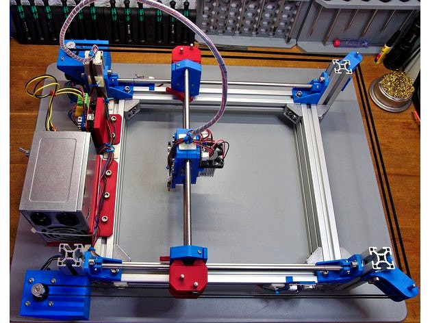 CoreXY Laser engraver by nagilum