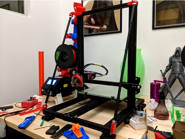 Easy Universal Z-Braces for CR-10 / S / S4 / S5 by jonathanlundstrom
