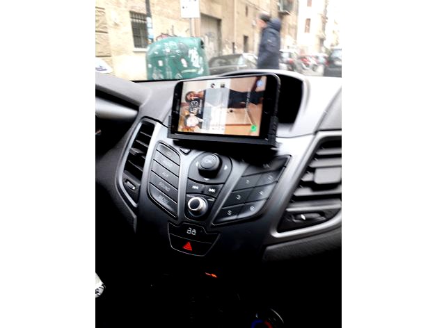 samsung a5 2017 supporto ford fiesta 2008/2017  by Nicosoft