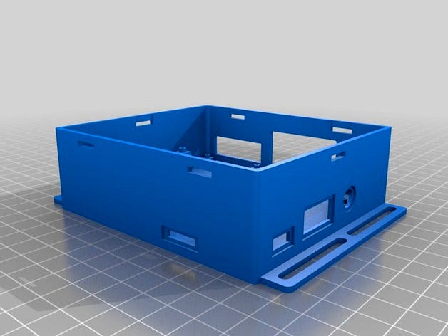 Raspberry pi case with relay and temp / hum sensor by YnickM