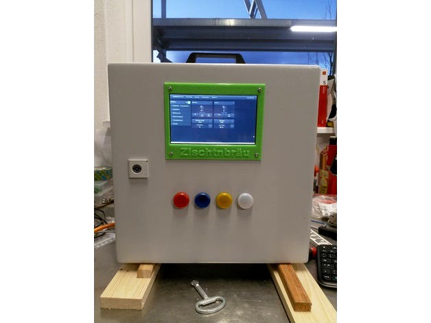 Waveshare Frontplate for 7" capacitive Touchscreen by cream3000