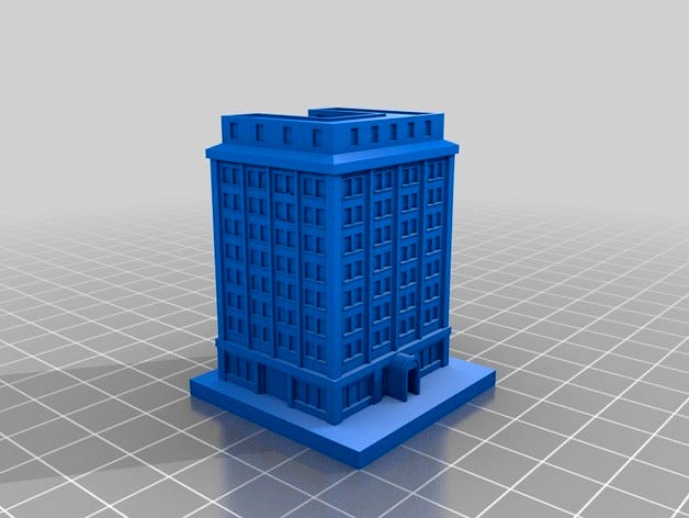 6mm - Modular SimCity Buildings ( Dense Residentials )  by gametree3d