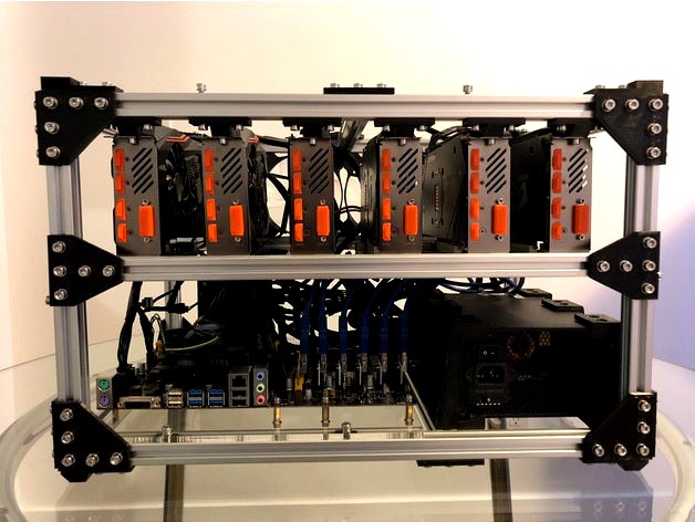 Maker Mining Rig by bytestrome