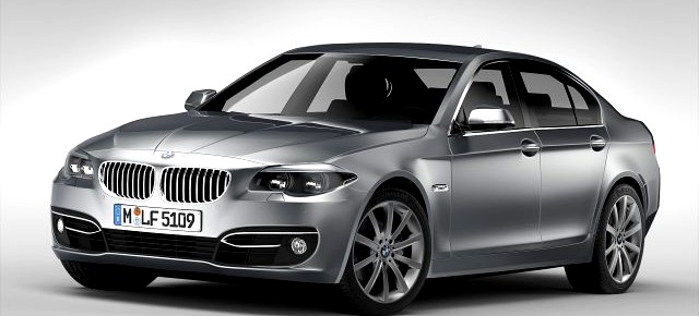 BMW 5 Series F10 2015 3D Model