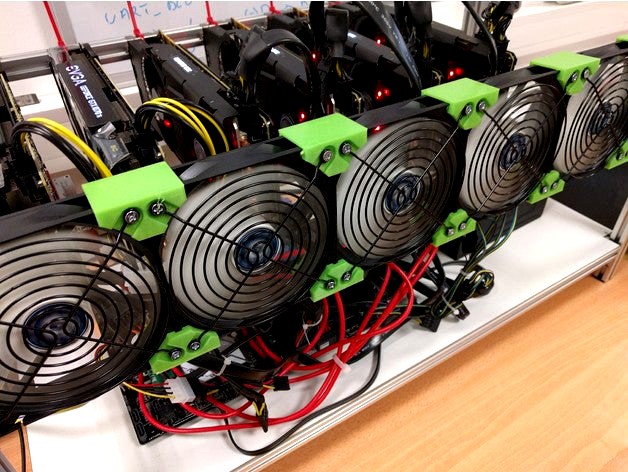 fixation 120mm fan joiner Artic F12 Rig by ici_robin