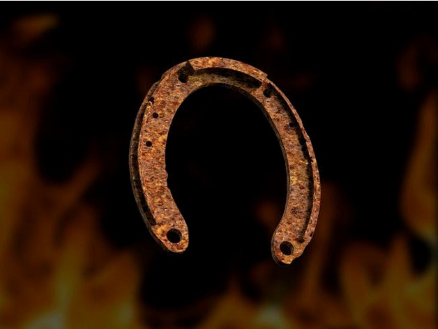 Hellboy Horseshoe by oddfellow