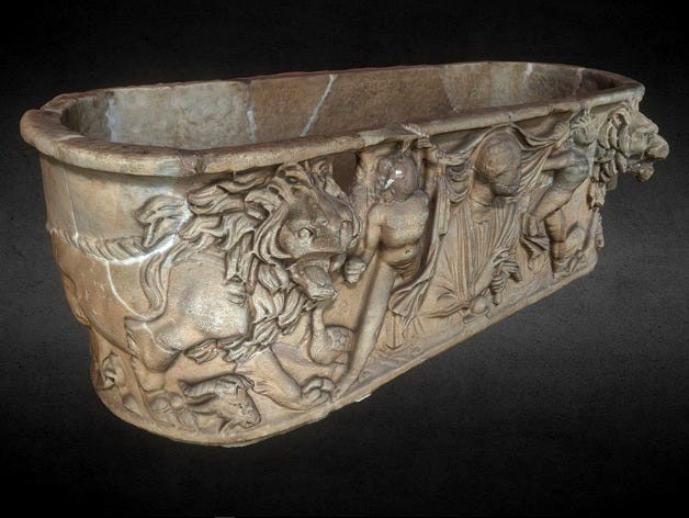 Sarcophagus Pantano-Borghese  by GeoffreyMarchal