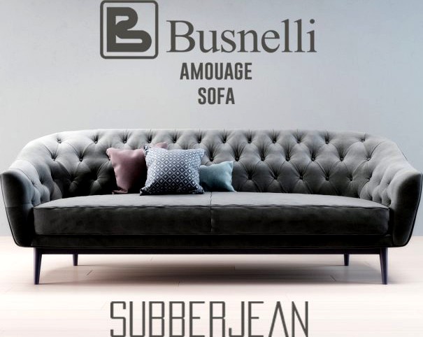 Busnelli Amouage Sofa 3D Model