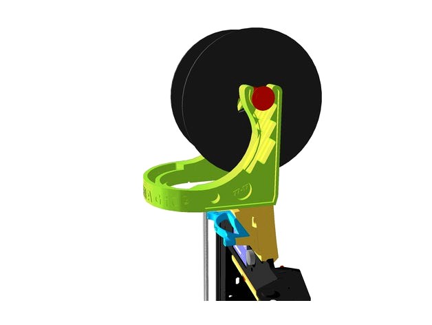 ANET_A6_1KG+ HEAVY_SPOOL_HOLDER_FILAMENT_GUIDE / LIGHT by 77-17