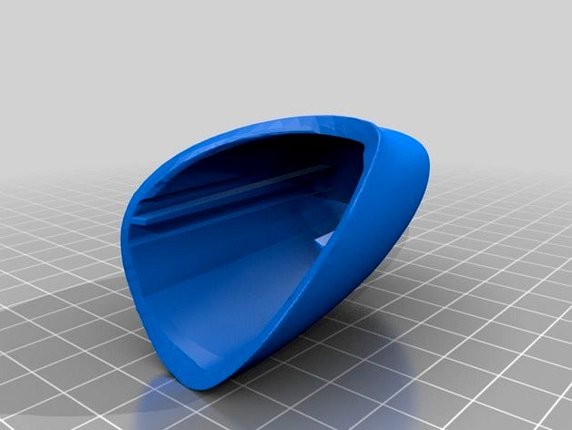 Nintendo Switch Pro Controller Grip (Smoothed, without supports, reduced for faster slicing) by Sterminare