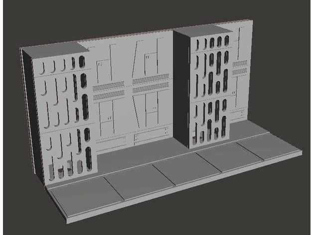 Death Star Interior (35mm Mniatures Game) by Upsidedown98