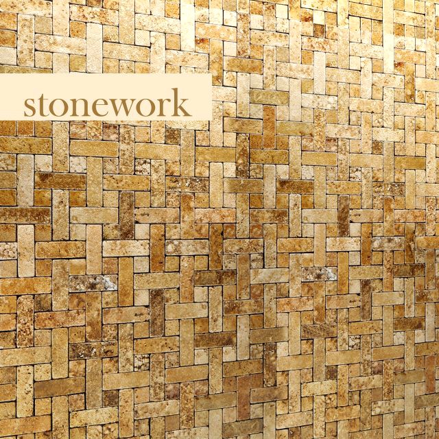 Stone mosaic 3D Model