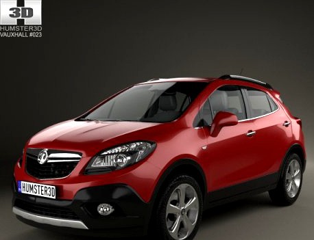 Vauxhall Mokka 2013 3D Model