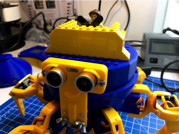 Lego Cap for Vorpal Hexapod by Doki