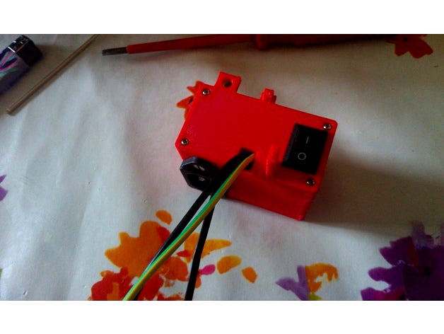Ender 4 PSU Switch by donminca