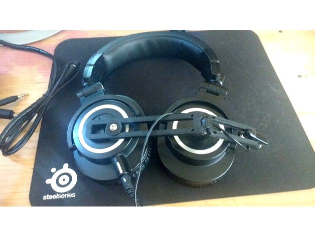 ModMic, gaming, microphone, headset, Sony ECM-CS3, pilot by yeshuayes