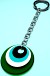 Keychain cats eye 3D Model