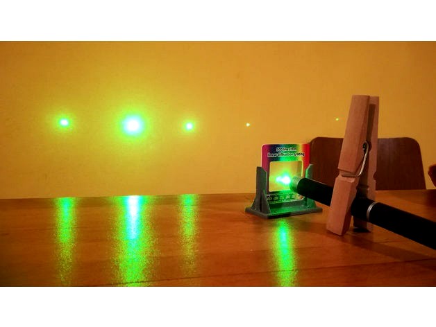 Stand for linear diffraction grating by antiElectron