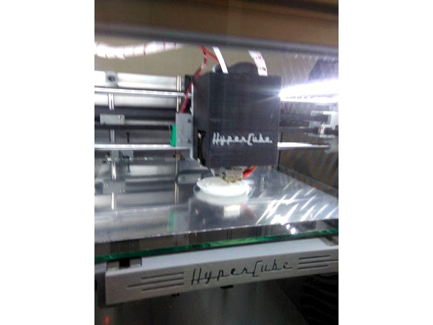Hypercube 3D Printer hotend cover  by r_martinez73