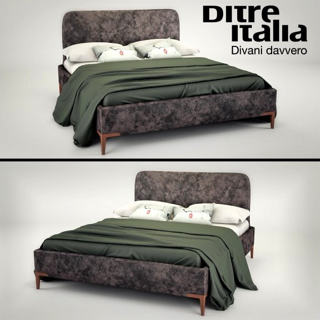 Sofa Ditre Italia Milonga 3D Model