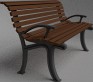 Download free Bench 3D Model