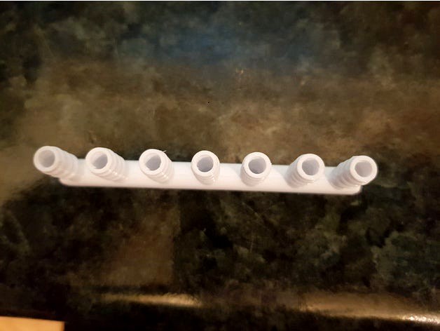 Air / Water Manifold 7 way by StringyMcStringface