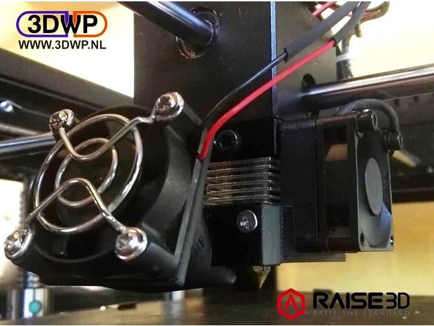 Raise3D Fan Mod (Extra Gcode Controlled Fan) by 3DWP