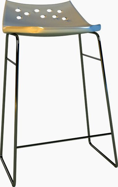 Bar stool modern 3D Model