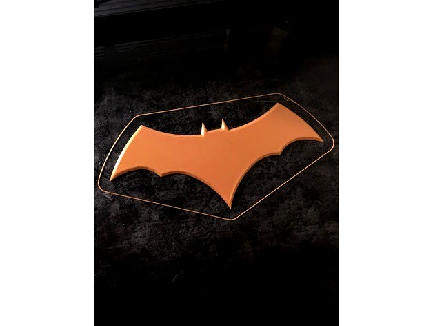 Batman Symbol/Batarang by Hanskubie