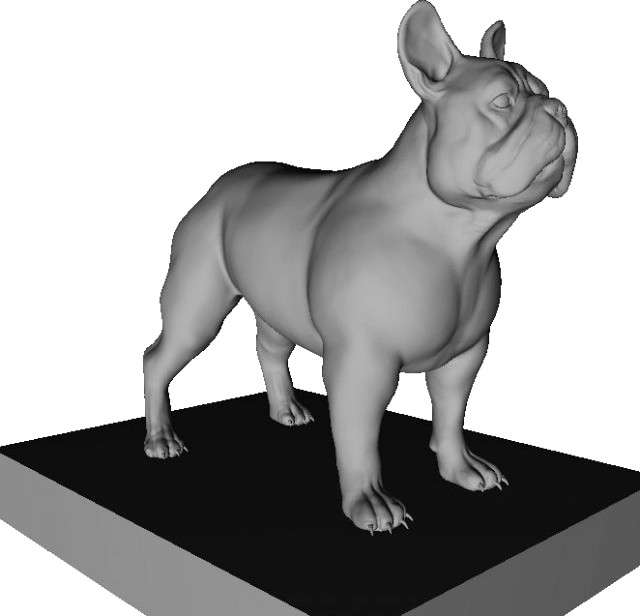 Dog Printable 3D Model