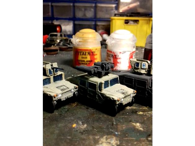 15mm Humvee collection by jamesa426