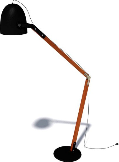 Butler fs style stand lamp 3D Model