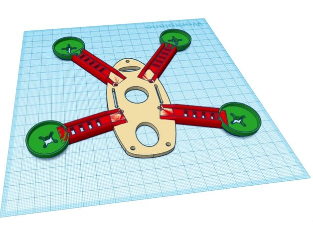 Based on Diatone 160mm Quad 4" prop by BuiltBrokenGlued