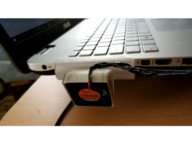 Notebook Vacuum Cooler 40x40 by 3DDeveloper
