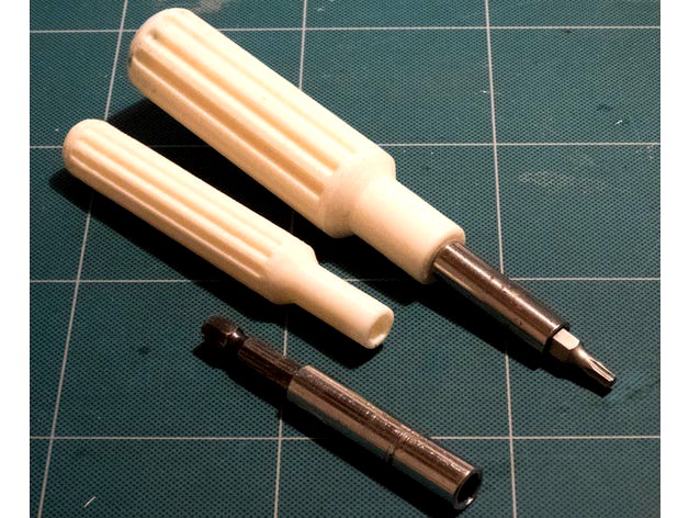 Handle for bits driver. (read instructions) by oleeskildsen